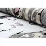 Kab. PETIT szőnyeg UNICORN EGYSZARVÚ kör szürke kör 160 cm