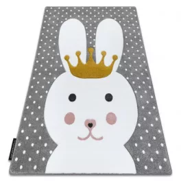 Kab. PETIT szőnyeg BUNNY NYUSZI szürke 160x220 cm