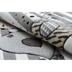 Kab. PETIT szőnyeg MADARAK szürke 160x220 cm