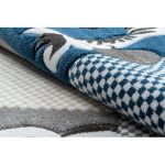 Kab. PETIT szőnyeg ZOO ÁLLATOK krém / szürke 180x270 cm