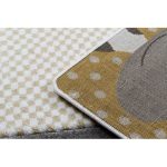 Kab. PETIT szőnyeg ZOO ÁLLATOK krém / szürke 180x270 cm