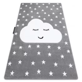 Kab. PETIT szőnyeg CLOUD FELHŐ CSILLAG szürke 140x190 cm