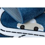 Kab. PETIT szőnyeg TOWN VÁROS UTCA kék 180x270 cm