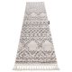 Szőnyeg, futószőnyeg BERBER RABAT krém -60x250 cm