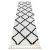 Kab. Szőnyeg, futószőnyeg BERBER CROSS fehér -60x300 cm