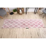 Kab. Szőnyeg, futószőnyeg BERBER TROIK rózsaszín -70x300 cm