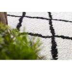 Kab. Szőnyeg, futószőnyeg BERBER CROSS fehér -70x300 cm