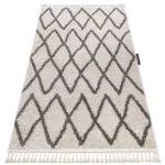 Kab. Szőnyeg BERBER BENI krém Rojt shaggy 80x150 cm