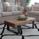 Kab. Szőnyeg BERBER CROSS fehér Rojt shaggy 80x150 cm