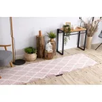 Kab. Szőnyeg, futószőnyeg BERBER TROIK rózsaszín -80x300 cm