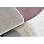 Kab. PETIT szőnyeg FLAMINGOS Flamingók szív krém 160x220 cm