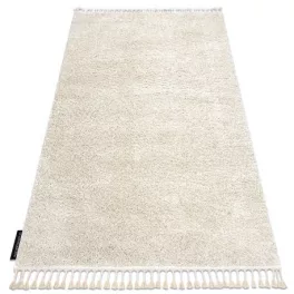 Kab. Szőnyeg BERBER 9000 krém Rojt shaggy 80x150 cm