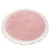 Kab. Szőnyeg BERBER 9000 kör rózsaszín Rojt shaggy kör 160 cm