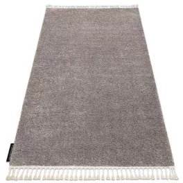 Kab. Szőnyeg BERBER 9000 barna Rojt shaggy 160x220 cm