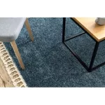 Kab. Szőnyeg BERBER 9000 kék Rojt shaggy 200x290 cm