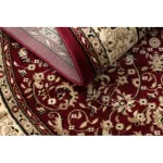 Kab. Royal szőnyeg ovális adr 521 bordó 100x180 cm