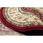 Kab. Royal szőnyeg kör adr 521 bordó kör 150 cm