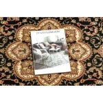 Kab. Royal szőnyeg kör adr 521 fekete  kör 200 cm