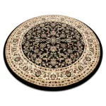 Kab. Royal szőnyeg kör adr 1745 fekete  kör 200 cm