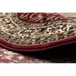 Kab. Royal szőnyeg ovális adr 1745 bordó 200x290 cm