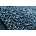 Kab. Szőnyeg BERBER 9000 kör kék Rojt shaggy kör 160 cm
