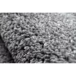 Kab. Szőnyeg BERBER 9000 kör szürke Rojt shaggy kör 160 cm