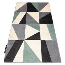   ALTER szőnyeg Fiori Geometriai, háromszögek, négyszögletes zöld 160x220 cm