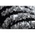 Szőnyeg MAROC G8499 fekete / fehér Rojt Berber shaggy 120x170 cm