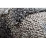 Kab. Szőnyeg MAROC P651 Gyémánt szürke / fehér Rojt BERBER shaggy 120x170 cm