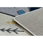 Kab. PETIT szőnyeg TIPI szürke 140x190 cm