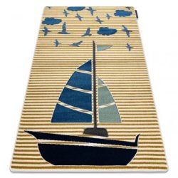 PETIT szőnyeg SAIL hajó, vitorlás arany 80x150 cm