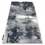 Kab. Modern DE LUXE 528 Absztrakció - krém / sötétkék 120x170 cm szőnyeg
