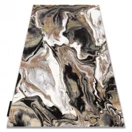   Kab. Modern DE LUXE 622 Absztrakció - krém / arany 120x170 cm szőnyeg