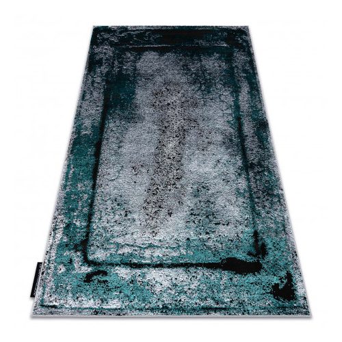 Modern DE LUXE 624 - szürke / zöld 140x190 cm szőnyeg