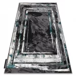 Kab. Modern DE LUXE 619 - szürke / zöld 160x220 cm szőnyeg