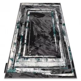   Kab. Modern DE LUXE 619 - szürke / zöld 200x290 cm szőnyeg