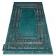 Modern DE LUXE 1516 vintage - zöld / antracit 160x220 cm szőnyeg