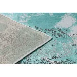 Kab. Modern DE LUXE 6754 Absztrakció - zöld / szürke 200x290 cm szőnyeg