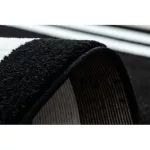 Kab. HAMPTON szőnyeg keret kör fekete kerék 200 cm