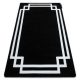 HAMPTON szőnyeg Lux fekete 80x150 cm