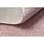 Kab. Szőnyeg BERBER 9000 square rózsaszín Rojt shaggy 120x120 cm