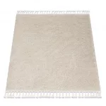 Kab. Szőnyeg BERBER 9000 square krém Rojt shaggy 160x160 cm