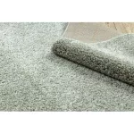 Kab. Szőnyeg BERBER 9000 square zöld Rojt shaggy 160x160 cm