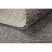 Szőnyeg BERBER 9000 square barna Rojt shaggy 160x160 cm
