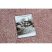 Szőnyeg BERBER 9000 square rózsaszín Rojt shaggy 160x160 cm