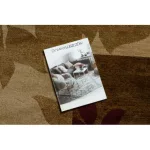 Kab. Royal szőnyeg 5282 Levelek - bézs / zöld 100x200 cm