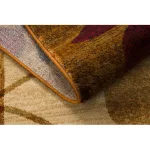 Kab. Royal szőnyeg 5282 Levelek - bézs / zöld 100x200 cm