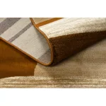 Kab. Royal szőnyeg HE405 Geometriai - barna / krém 100x200 cm