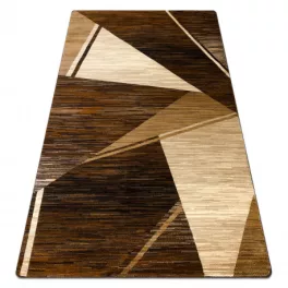   Kab. Royal szőnyeg HE397 Geometriai - barna / bézs 150x230 cm