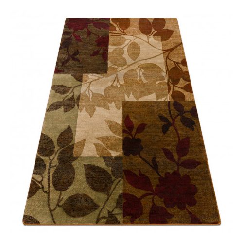 Royal szőnyeg 5282 Levelek - bézs / zöld 250x350 cm